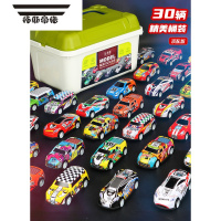 拓斯帝诺儿童车男孩子惯性回力小车仿真赛车模型套装迷你车