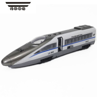 拓斯帝诺儿童惯性仿真高铁和谐号列车双头车模型男孩宝宝声光玩具动车组