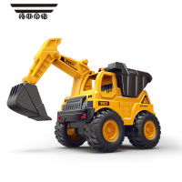 拓斯帝诺惯性挖掘机翻斗载土工程车耐摔仿真模型宝宝儿童玩具车男孩小汽车