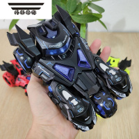 拓斯帝诺三合一弹射战车回力合金车带灯光音乐炫酷二合一摩托战车儿童玩具