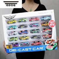 拓斯帝诺迷你合金小汽车金属回力玩具车3岁幼儿园儿童男孩礼盒装赛车小车