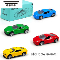拓斯帝诺合金仿真小汽车回力车男孩儿童宝宝玩具车小车模型套装3-4-5岁