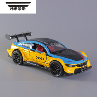 拓斯帝诺宝马赛车模型儿童合金开门玩具车男孩口袋回力小汽车1:36车模