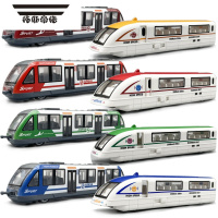拓斯帝诺儿童合金回力火车玩具仿真和谐号复兴号动力车模型地铁列车男孩车