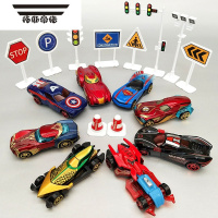 拓斯帝诺合金跑车赛车小汽车玩具儿童仿真车模小号回力滑行宝宝男孩3-5岁6