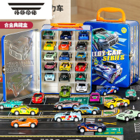 拓斯帝诺2023年新款合金回力小汽车玩具男孩儿童赛车礼盒套装三岁生日礼物