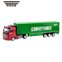 拓斯帝诺儿童货柜运输半挂卡车模型运输汽车仿真回力合金集装箱男孩玩具车