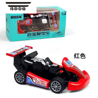 拓斯帝诺儿童玩具车耐摔合金仿真迷你赛车卡丁车回力车金属壳益智宝宝礼品