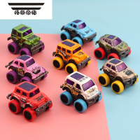 拓斯帝诺迷你合金小汽车回力车儿童仿真玩具车模型耐摔宝宝幼儿园小礼物