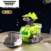 拓斯帝诺儿童按压回力工程车玩具男孩3-6岁5压路挖土挖掘机惯性工程车套装