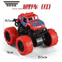 拓斯帝诺儿童惯性四驱越野车耐摔回力小汽车宝宝玩具车仿真模型车翻斗双面