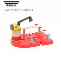 拓斯帝诺火车轨道玩具木制轨道配件车磁性装饰物兼容brio米兔火车 码头吊机 官方标配