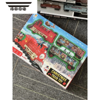 拓斯帝诺太有趣了!可玩性太高了!男女电动益智仿真小火车轨道玩具模型 圣诞主题轨道车