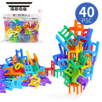 拓斯帝诺椅子叠叠乐平衡积木游戏叠叠高宝宝堆堆乐儿童益智玩具3一6岁男孩