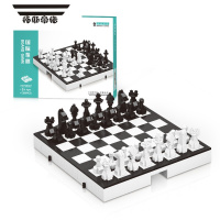 拓斯帝诺创意DIY围棋国际象棋飞行器桌面游戏男女孩生日礼物微颗粒积木8岁
