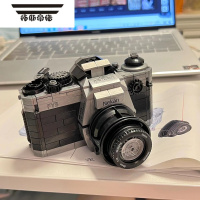 拓斯帝诺相机积木复古模型小颗粒高难度益智拼装复古摆件拼图礼物女孩系列