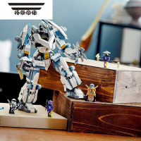 拓斯帝诺2023幻影忍者系列赞的泰坦机甲第14季拼装中国积木男孩子礼物玩具