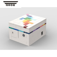 拓斯帝诺puzzle十级高难度解密盒子智力烧脑彩虹之路积木玩具鲁班锁GM同款