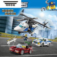 拓斯帝诺城市总局系列移动指挥中心汽车模型拼装积木儿童益智玩具男孩