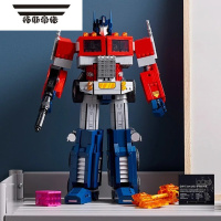 拓斯帝诺擎天柱积木模型变形机甲金刚机器人汽车男孩子拼装益智力儿童玩具