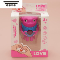 拓斯帝诺比心外星人疯狂外星人玩具发光爱心公仔搞怪生日表白情侣礼物摆件 单人款-疯狂比心外星人盒装