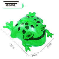 拓斯帝诺网红青蛙气球六一儿童节充气发光弹跳青蛙夜市摆摊卖崽跳跳蛙玩具 发光游泳娃[5个] 送弹跳绳+打气筒