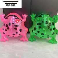 拓斯帝诺卖崽青蛙同款充气气球网红青蛙卡通儿童玩具摆摊绿色粉色带灯发光 绿蛙20个+粉蛙20个+1个气筒