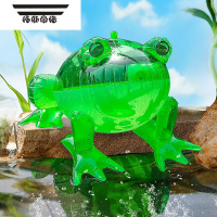 拓斯帝诺青蛙气球儿童宝宝发光六一玩具弹跳网红充气游泳青蛙夜市批发摆摊 立体发光青蛙30个装[送打气筒+弹力绳]