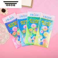 拓斯帝诺创意儿童小礼品礼物儿童幼儿园发光卡通戒指装饰品发光小玩具货源 多功能绘图尺子10套