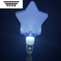 拓斯帝诺发光棒子闪光五角星沙球荧光棒爱心手指棒演唱会演出助威派对 1个 白色 加厚 五角星棒子 白色