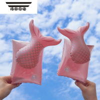 拓斯帝诺游泳手臂圈儿童成人水袖加厚游泳装备臂圈漂浮袖初学者浮圈双气囊