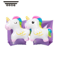 拓斯帝诺儿童男女孩学生浮袖初学者宝宝手臂圈游泳水袖火烈鸟卡通可爱浮漂