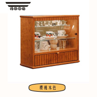 拓斯帝诺泡泡玛特盲盒收纳展示架桌面公仔玻璃防尘杯子手办娃娃实木收纳柜