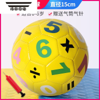 拓斯帝诺2号宝宝足球认识数字字母球类玩具儿童皮球户外户内幼儿园玩具球