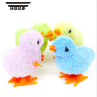 拓斯帝诺抖音同款发条小鸡上链会跑毛绒玩具可爱跳跳小鸡男女宝宝儿童仿真 20个毛绒小鸡