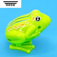 拓斯帝诺上链发条跳跳蛙玩具婴儿动物蹦弹铁皮小青蛙网红地摊上弦1-2-3岁 蹦跶跳跳青蛙一只