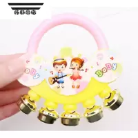 拓斯帝诺吊铃上弦发条上链吊铃风铃旋转传统经典婴幼儿童益智玩具音乐床铃 手摇铃1个