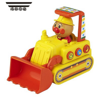 拓斯帝诺日本儿童小火车发条玩具男孩惯性回力汽车宝宝巴士挖掘机 推土机(推行有音效)