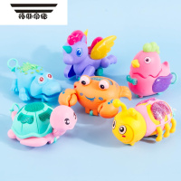 拓斯帝诺新款拉绳独角兽儿童益智男女宝宝趣味手拉发条发光小动物拉线玩具 小动物颜色随机(3只装)