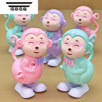 拓斯帝诺上弦发条玩具跳跳小猴子仿真动物益智学爬男女孩1-4周岁网红热卖 跳跳小猴子5只(随机色)