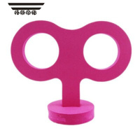 拓斯帝诺韩国汽车装饰发条大钥匙发条玩具小车超萌smart mini改装汽车发条 玫红色 发条