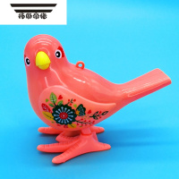 拓斯帝诺上弦发条口哨音乐玩具小雀鸟动物婴幼儿童学爬分享礼品2-3岁 口哨发条雀一只[颜色随机]