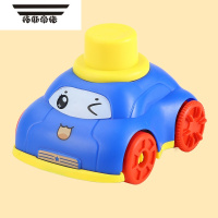 拓斯帝诺儿童玩具水陆车男孩发条益智两栖玩具车小女孩惯性回力小汽车3岁2 水路小轿车-蓝色