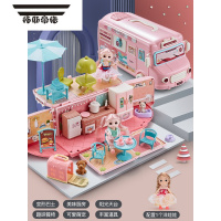 拓斯帝诺玩具女孩过家家公主娃娃屋女童2-3-4-6岁7小女生子5儿童8生日礼物