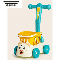 拓斯帝诺儿童购物车玩具宝宝手推学步车超市水果切切乐过家家仿真厨房男女