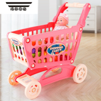 拓斯帝诺儿童购物车玩具宝宝厨房过家家水果切切乐超市小手推车女真实仿真