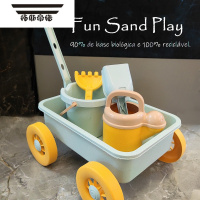 拓斯帝诺丹麦儿童沙滩玩具套装宝宝玩沙铲子工具戏水挖沙推土车加厚耐摔