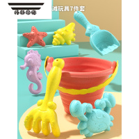 拓斯帝诺夏季儿童沙滩玩具车宝宝戏水挖沙土工具沙漏铲子桶海边玩沙子套装