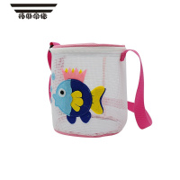 拓斯帝诺儿童立体可爱沙滩袋宝宝斜挎沙滩包贝壳袋海边戏水玩具收纳袋