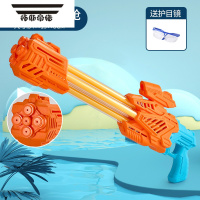 拓斯帝诺玩水吸水抽拉式水枪儿童玩具喷水加特林男孩漂流器沙滩滋呲水枪